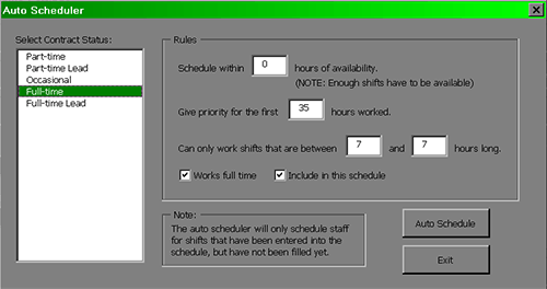 The Auto Scheduler