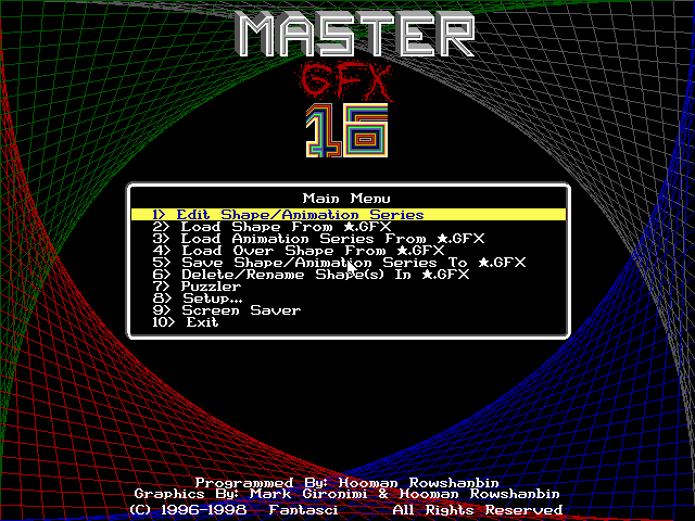 MS-DOS Master GFX 16