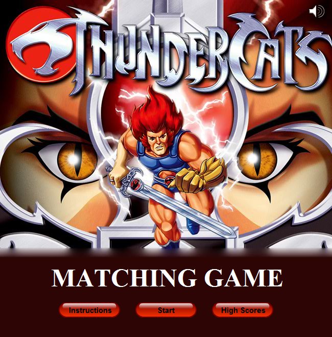 ThunderCats version of matching game.