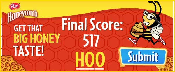 User entering highscore after playing the game.